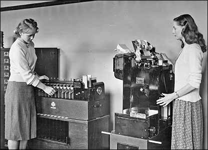 Card sorting machine & tabulator 
