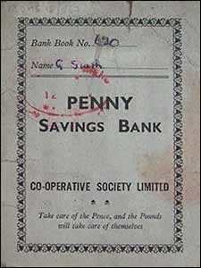 Penny Bank savings book