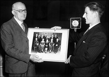 Mr Strudwick's retirement, 1953