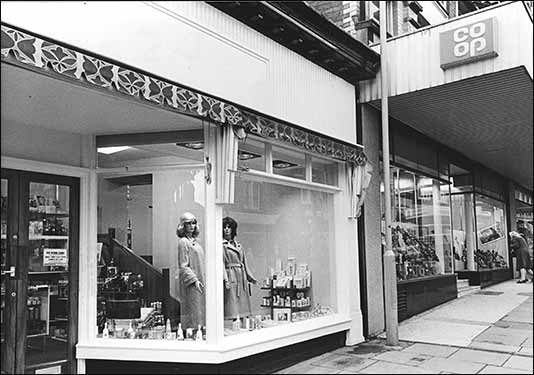 Shop front and canopy