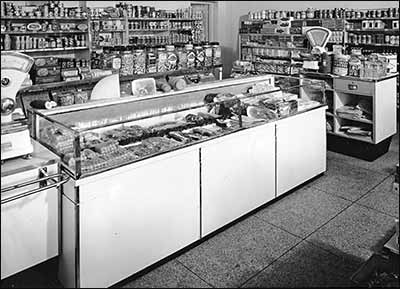the meat counter