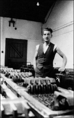 Inside the battery room