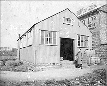 a corrugated sheeted store