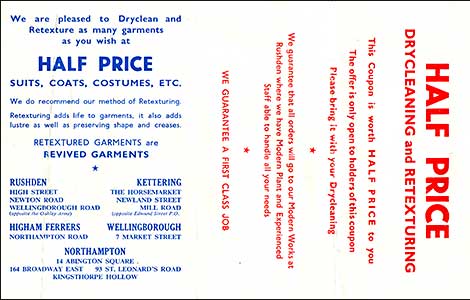 advertising leaflet