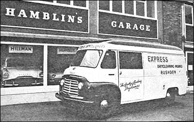 Express Drycleaner's Van c 1990