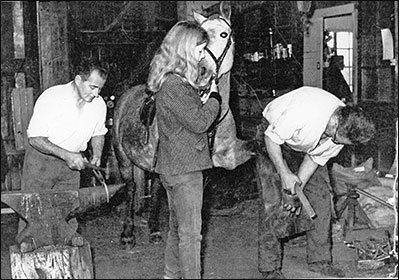 shoeing