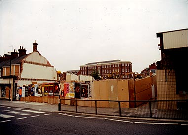 The whole site was cleared
