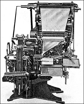 Linotype machine
