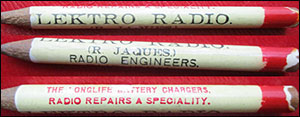 pencil advert