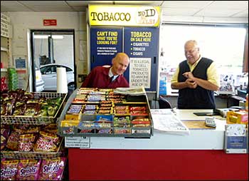 Inside the shop