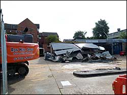 pile of debris