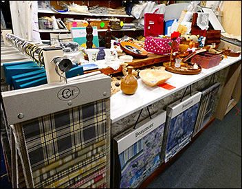 Counter and sample books