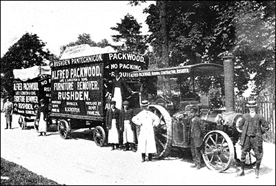 Alfred Packwoods steam traction engine