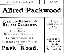 An advert in the 1911 guide.