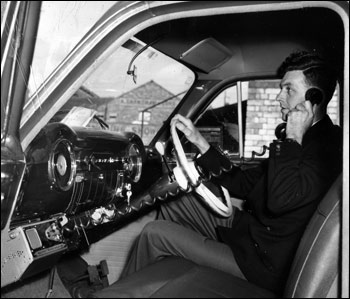 Don answers the radio phone