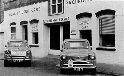 Two learner driver cars