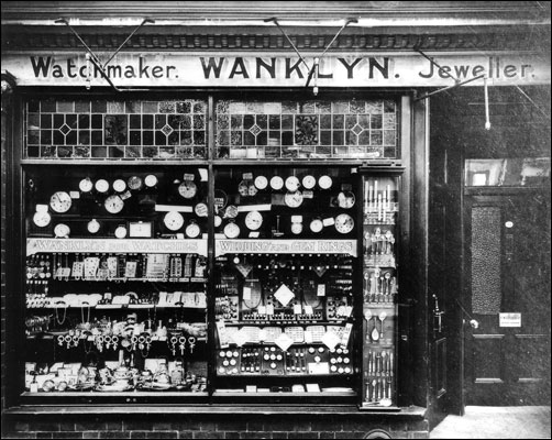 The shop window display