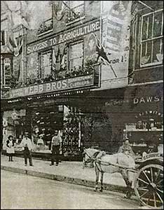 Webbs Bros shop