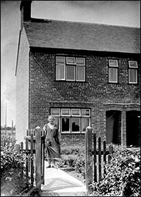 Ruth Emily Warrington outside Glatton
