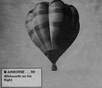 Denfield's Mr Whitwoth Airborne