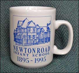 A mug celebrating 100 years
