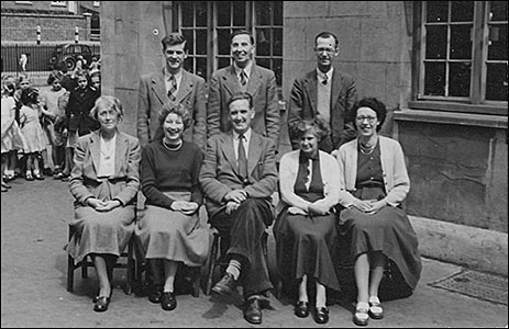 Mr Astle and staff