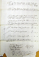 Images of original Rushden wills and inventories