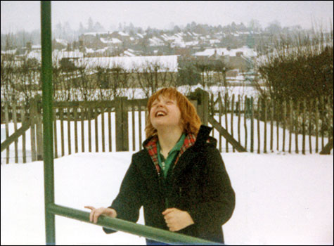 Christine in the grounds of Colton Ward