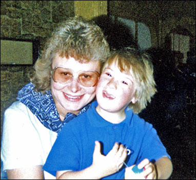 Colton holiday at Butlins, 1990