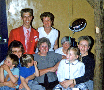 Colton holiday at Butlins, 1990