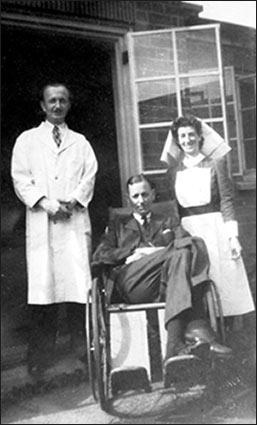 Drs Grieg & Lord with Mair Perry