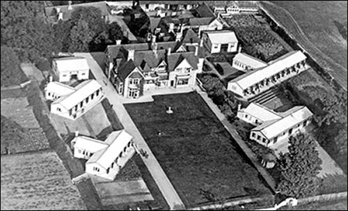 Rushden Sanatorium from the air