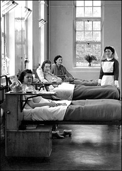 Interior of one of the wards