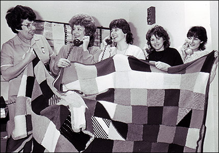 Knitted blankets