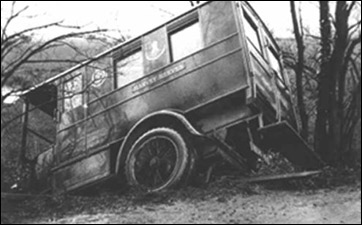 An accident with the ambulance