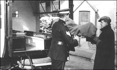 Inside the ambulance