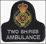 Two Shires breast badge