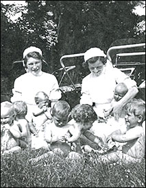 babies and nurses
