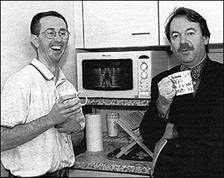 Eric Knowles with Martyn