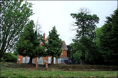 all boarded up