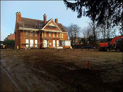 front area flattened