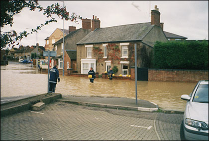 entrance to car park