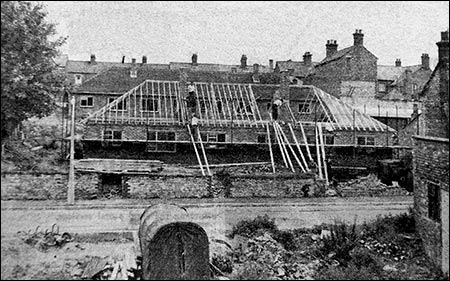 building the bungalows