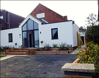 side view