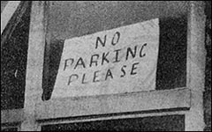 no parking