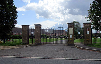 Cemetery Gates