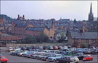 View from where Thrift Cottages had been 