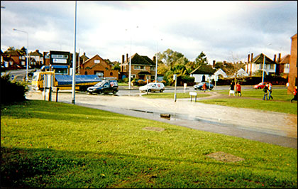 the roundabout