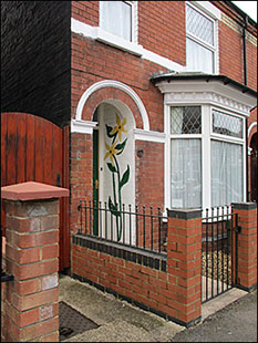92 with painted flower