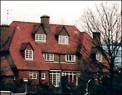 rear of pair of houses